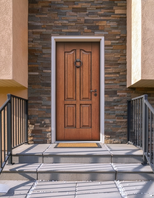 Термодверь с кнокером Термодверь с кнокером