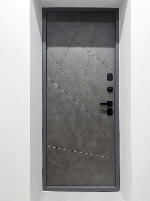 Серая дверь MDF Серая дверь MDF